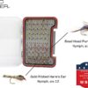 Fly Fishing 48 Piece Premium Nymph Fly Assor Dry Flies Nymphs Fly Fishing Flies Kit - Image 3