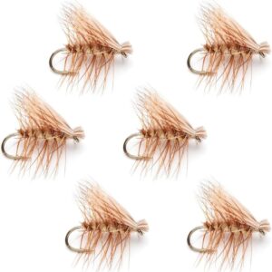 Yellow Elk Hair Caddis Classic Trout Dry Fly Dry Flies Nymphs Fly Fishing Flies Kit
