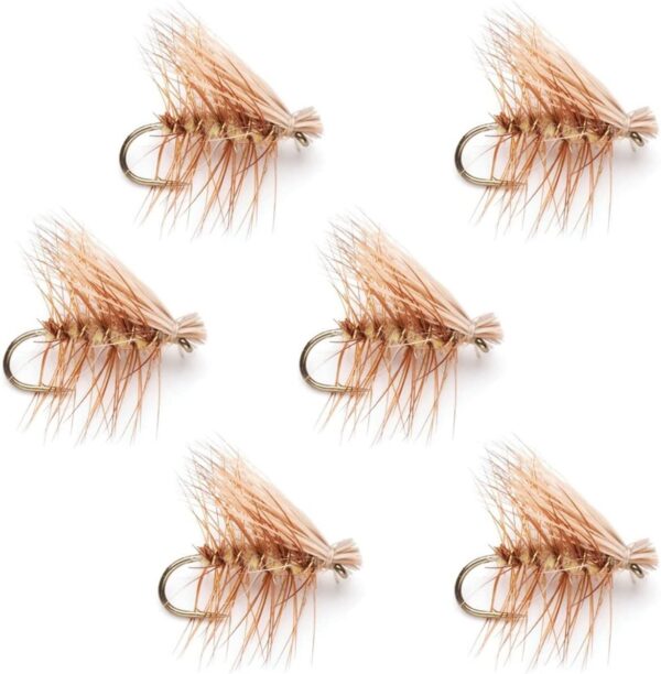 Yellow Elk Hair Caddis Classic Trout Dry Fly Dry Flies Nymphs Fly Fishing Flies Kit