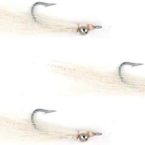 Fly Fishing Clouser Flies 6 Pack Steamer for Dry Flies Nymphs Fly Fishing Flies Kit