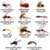 Fly Fishing Flies Kit  50/114Pcs Handmade Fl Dry Flies Nymphs Fly Fishing Flies Kit - Image 2