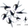 Fly Fishing Flies Kit  50/114Pcs Handmade Fl Dry Flies Nymphs Fly Fishing Flies Kit - Image 8