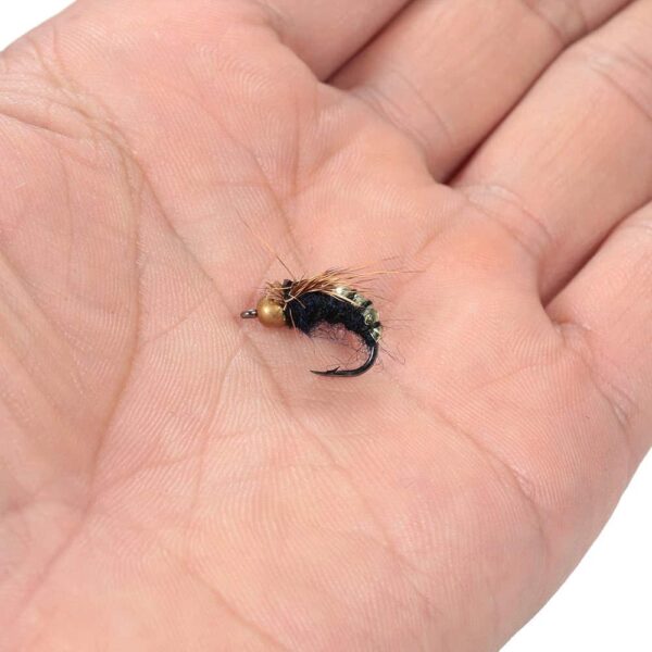 40pcs Fly Fishing Lure Kit Dry Fly Flies Bai Dry Flies Nymphs Fly Fishing Flies Kit - Image 6