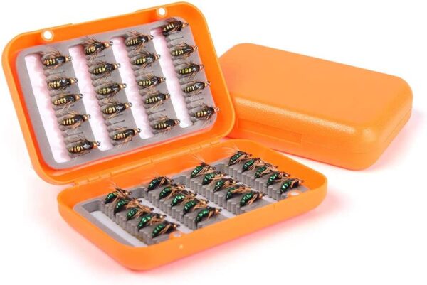 40pcs Fly Fishing Lure Kit Dry Fly Flies Bai Dry Flies Nymphs Fly Fishing Flies Kit - Image 7