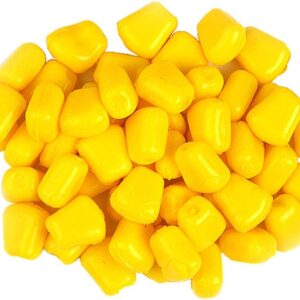 100pcs Fake Corn Soft Bait Fishing Lure Silic Fishing Artificial Bait Soft Plastic Lures
