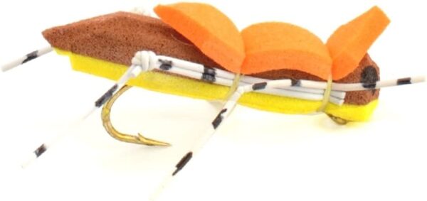 Big River Foam Hopper Fly Fishing Flies Asso Dry Flies Nymphs Fly Fishing Flies Kit - Image 7