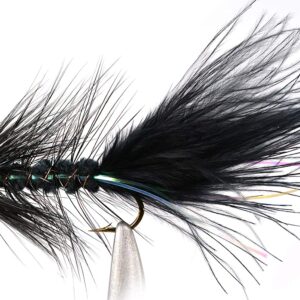 Wooly Bugger Streamer Assortments Tied on Mu Dry Flies Nymphs Fly Fishing Flies Kit