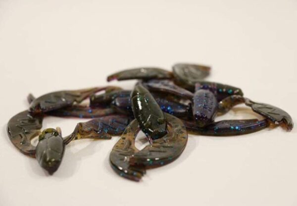 Tiny Paca Chunk 2 1/4 Inch 7 Pack Soft Plasti Fishing Artificial Bait Soft Plastic Lures - Image 3