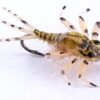 Realistic May Fly Nimph Set of 6 Dry Flies Nymphs Fly Fishing Flies Kit - Image 4