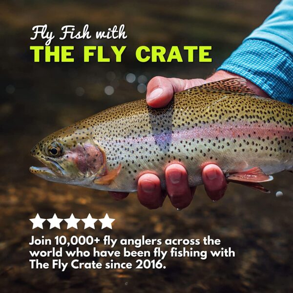 Improved San Juan Squirmy Wormy Trout Worm F Dry Flies Nymphs Fly Fishing Flies Kit - Image 6
