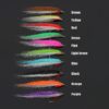 20 pcs 1/0 4cm UV Colors High Carbon Hook Po Dry Flies Nymphs Fly Fishing Flies Kit - Image 3