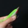 20 pcs 1/0 4cm UV Colors High Carbon Hook Po Dry Flies Nymphs Fly Fishing Flies Kit - Image 4