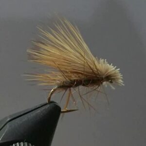 1 Dzn Grey Elk Hair Caddis Dry Fly Trout Dry Flies Nymphs Fly Fishing Flies Kit