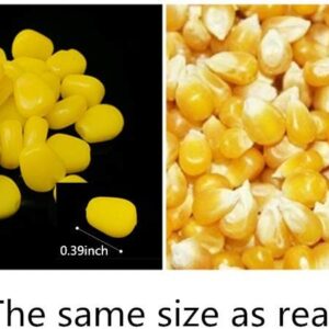150Pcs Fake Corn Floating Soft Baits Simulati Fishing Artificial Bait Soft Plastic Lures