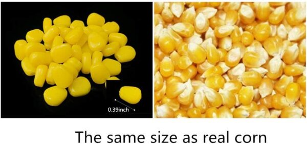 150Pcs Fake Corn Floating Soft Baits Simulati Fishing Artificial Bait Soft Plastic Lures - Image 2