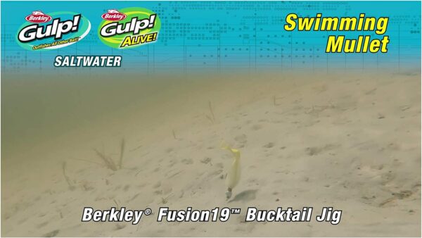 Gulp! Alive! Swimming Mullet Soft Fishing Bai Fishing Artificial Bait Soft Plastic Lures - Image 3
