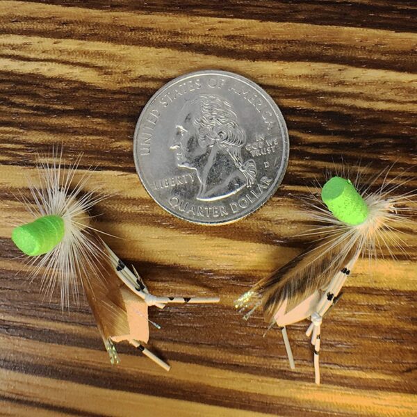 Top Hat Foam Hopper ?C 6 Pc Topwater Fly Fish Dry Flies Nymphs Fly Fishing Flies Kit - Image 4