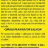 Shrimp and Prawn Cure  14 Ounce  Fireball Red Fishing Artificial Bait Soft Plastic Lures - Image 3