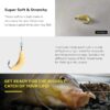 1 Dozen Rubber Wax Worm Grub #10 - Maggots Fi Fishing Artificial Bait Soft Plastic Lures - Image 4
