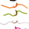 10 Pieces Trout Worm Fly Assortment Fishing  Dry Flies Nymphs Fly Fishing Flies Kit - Image 4