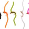 10 Pieces Trout Worm Fly Assortment Fishing  Dry Flies Nymphs Fly Fishing Flies Kit - Image 9