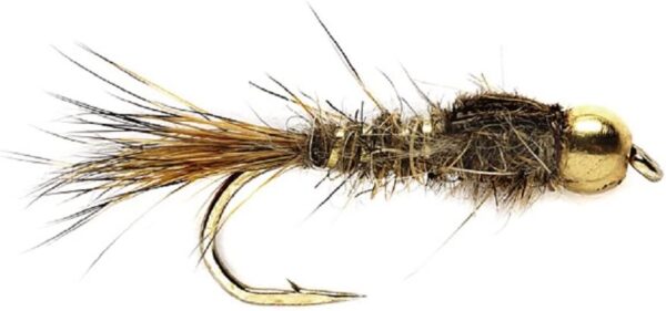 Bead Head Gold Ribbed Hare's Ear Nymph Fly F Dry Flies Nymphs Fly Fishing Flies Kit - Image 2