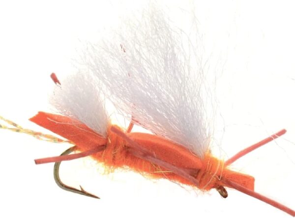 Chubby Chernobyl Ant Orange Foam Body Trout  Dry Flies Nymphs Fly Fishing Flies Kit - Image 2