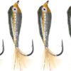 8X Trout Salmon Perch Fishing Lure Sea Trout Dry Flies Nymphs Fly Fishing Flies Kit - Image 4