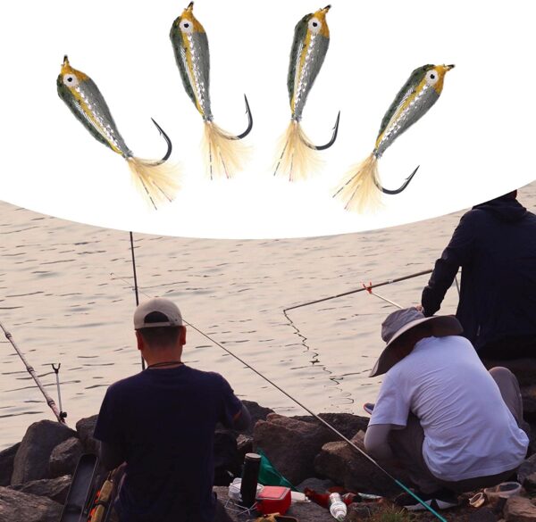 8X Trout Salmon Perch Fishing Lure Sea Trout Dry Flies Nymphs Fly Fishing Flies Kit - Image 9