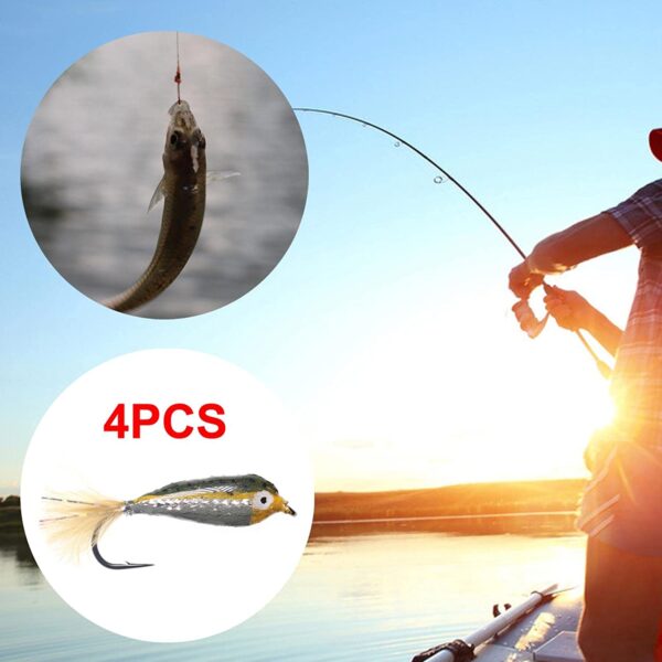 8X Trout Salmon Perch Fishing Lure Sea Trout Dry Flies Nymphs Fly Fishing Flies Kit - Image 6