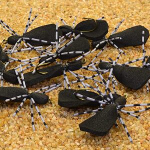 1 Dozen Foam Spider Flies for Fly Fishing fo Dry Flies Nymphs Fly Fishing Flies Kit