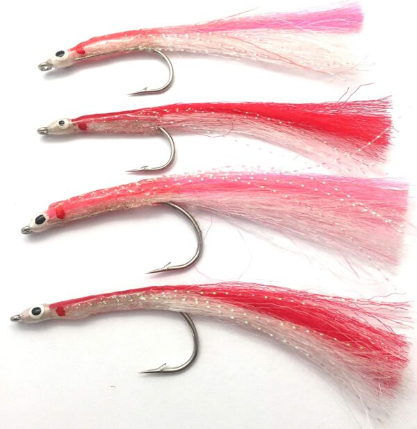 Saltwater Fly Fishing Sand Eels/Sandeels Siz Dry Flies Nymphs Fly Fishing Flies Kit