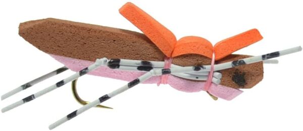 Morrish Hopper Foam Body Grasshopper Assortm Dry Flies Nymphs Fly Fishing Flies Kit - Image 2