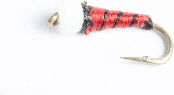 Snow Cone Nymph Fly Pattern  6-Pack Dry Flies Nymphs Fly Fishing Flies Kit