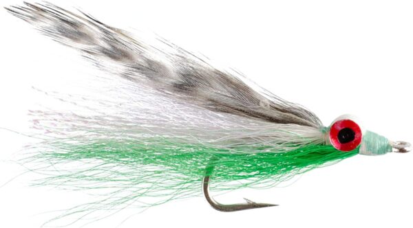Clousers Clouceiver Deep Minnow Grizzly Gree Dry Flies Nymphs Fly Fishing Flies Kit - Image 2