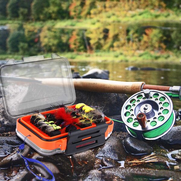 Fly Fishing Flies Kit  36/78Pcs Fly Fishing  Dry Flies Nymphs Fly Fishing Flies Kit - Image 7